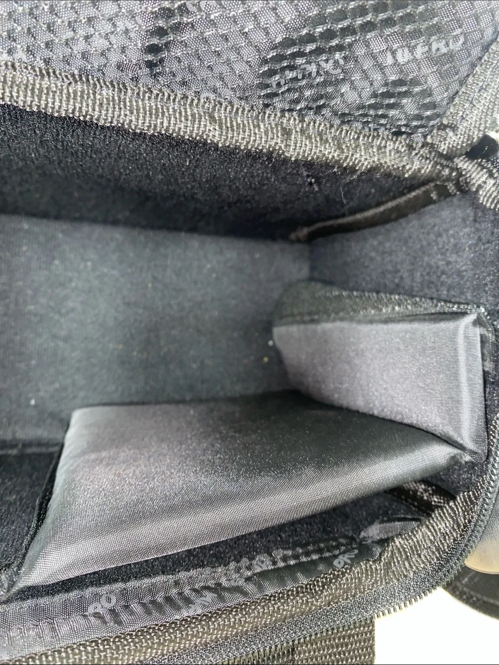 Quantaray Black Canvas Camera Camcorder Carry Shoulder Bag Large 12 X 7.5 X 6